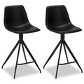 2er Set Barhocker - Schwarz - FURNHOUSE