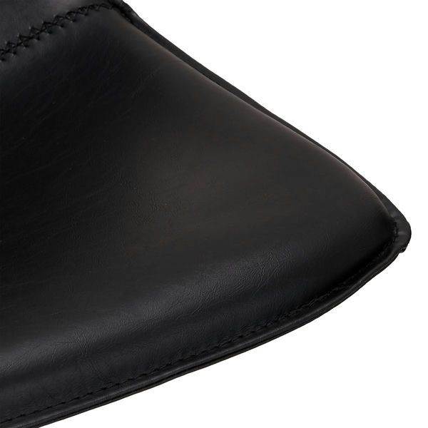 Isabel Barhocker 2er Set - Kunstleder Schwarz - FURNHOUSE