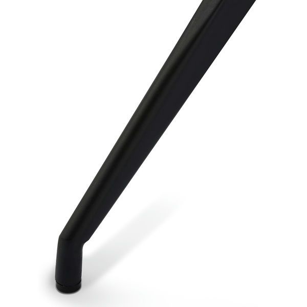 Isabel Esszimmerstühle 2er Set - Drehbar, Kunstleder Schwarz - FURNHOUSE