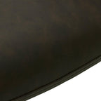 Jennifer Esszimmerstühle mit Armlehne 2er Set - Drehbar, Kunstleder Braun - FURNHOUSE