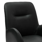 2er Set Esszimmerstühle mit Armlehne - Drehbar - Schwarz - FURNHOUSE