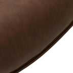 Jessica Esszimmerstühle mit Armlehne 2er Set - Drehbar, Kunstleder Cognac Braun - FURNHOUSE