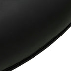 Jessica Esszimmerstühle mit Armlehne 2er Set - Drehbar, Kunstleder Schwarz - FURNHOUSE