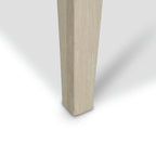 Kerteminde Rechteckiger Esstisch - 220x100 cm - Ausziehbar bis 320 cm - Eiche Weiß geöltes - FURNHOUSE