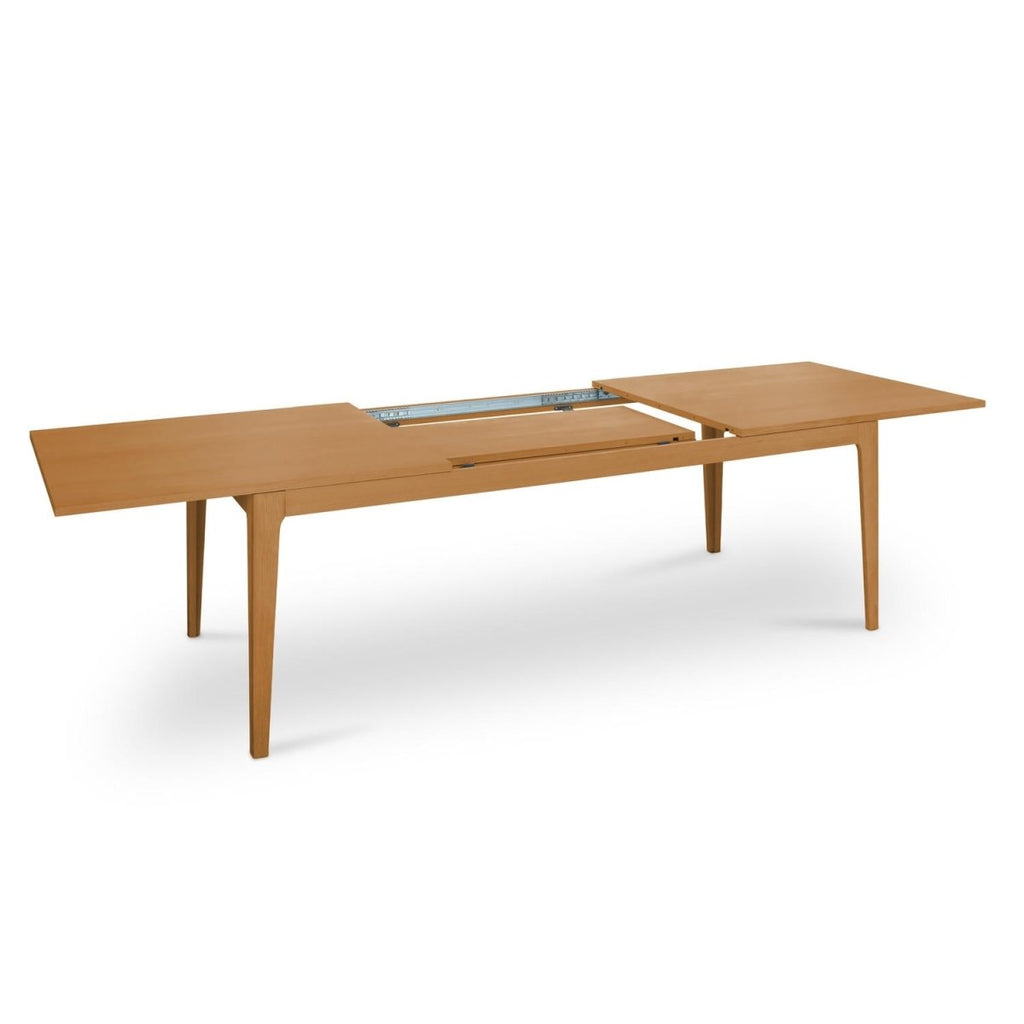 Kerteminde Rechteckiger Esstisch - 220x100 cm - Ausziehbar bis 320 cm - Wildeiche Natur - FURNHOUSE