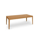 Rechteckiger Esstisch 220x100 cm - Ausziehbar bis 320 cm - Wildeiche - FURNHOUSE