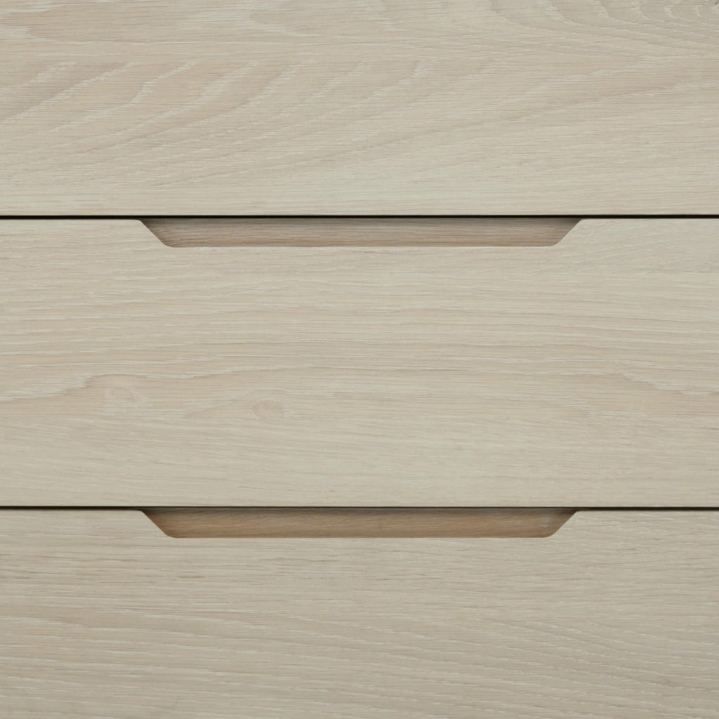 Sideboard mit 2 Türen - 160 cm breit - Eiche bianco - FURNHOUSE