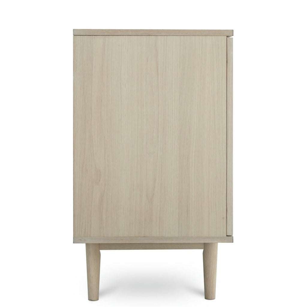Sideboard mit 2 Türen - 160 cm breit - Eiche bianco - FURNHOUSE