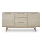 Sideboard mit 2 Türen - 160 cm breit - Eiche bianco - FURNHOUSE