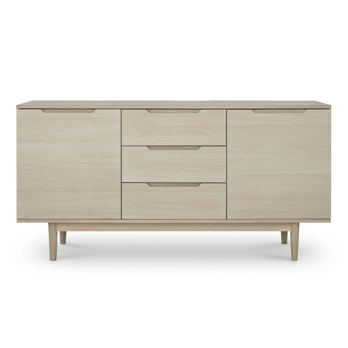 Kerteminde Sideboard mit 2 Türen - 160 cm breit - Eiche Weiß geöltes - FURNHOUSE