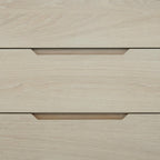 Kerteminde Sideboard mit 3 Türen - 213 cm breit - Eiche Weiß geöltes - FURNHOUSE