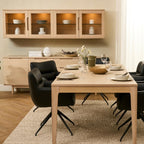 Kerteminde Sideboard mit 3 Türen - 213 cm breit - Eiche Weiß geöltes - FURNHOUSE