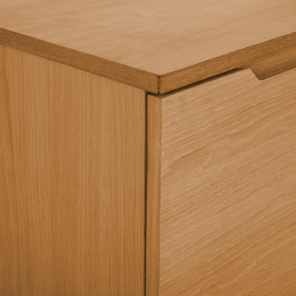 Kerteminde Sideboard mit 3 Türen - 213 cm breit - Wildeiche Natur - FURNHOUSE