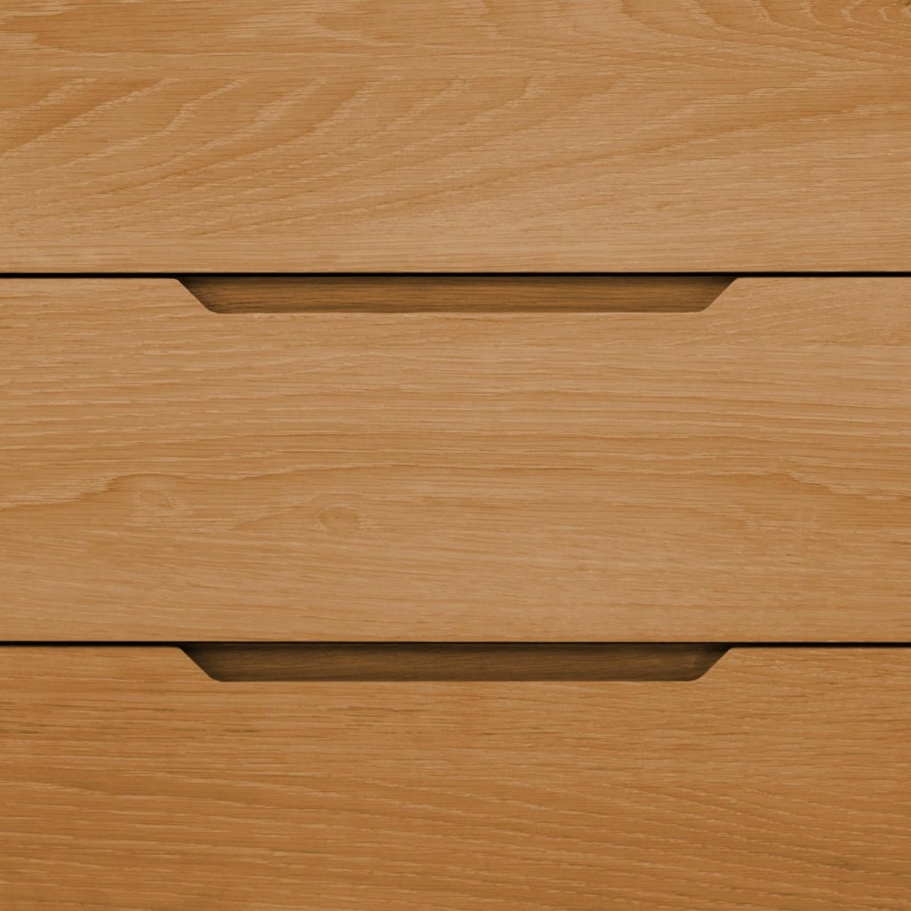 Kerteminde Sideboard mit 3 Türen - 213 cm breit - Wildeiche Natur - FURNHOUSE