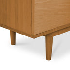 Kerteminde Sideboard mit 3 Türen - 213 cm breit - Wildeiche Natur - FURNHOUSE