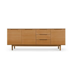 Kerteminde Sideboard mit 3 Türen - 213 cm breit - Wildeiche Natur - FURNHOUSE