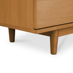 Kerteminde TV-Tisch mit 2 Türen - 160 cm breit - Wildeiche Natur - FURNHOUSE