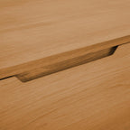 Kerteminde TV-Tisch mit 2 Türen - 160 cm breit - Wildeiche Natur - FURNHOUSE