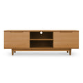 TV-Lowboard Kerteminde 160 cm Wildeiche von vorne