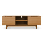 Kerteminde TV-Tisch mit 2 Türen - 160 cm breit - Wildeiche Natur - FURNHOUSE