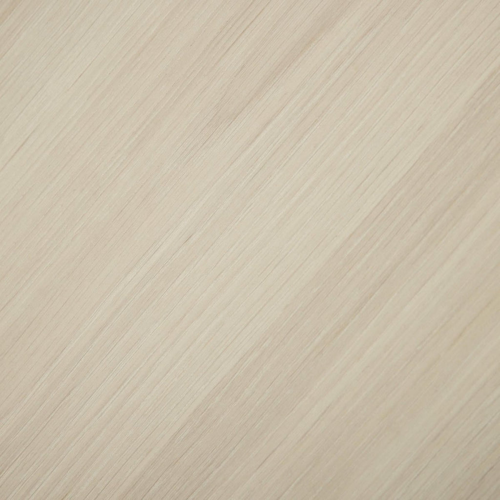 Kerteminde Vitrine mit LED-Beleuchtung - 100 cm breit - Eiche Weiß geöltes - FURNHOUSE