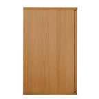 Kerteminde Wandschrank mit LED-Beleuchtung - 160 cm breit - Wildeiche Natur - FURNHOUSE