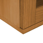 Kerteminde Wandschrank mit LED-Beleuchtung - 160 cm breit - Wildeiche Natur - FURNHOUSE