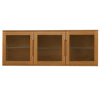 Kerteminde Wandschrank mit LED-Beleuchtung - 160 cm breit - Wildeiche Natur - FURNHOUSE