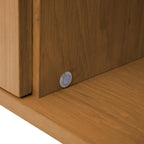 Kerteminde Wandschrank mit LED-Beleuchtung - 213 cm breit - Wildeiche Natur - FURNHOUSE