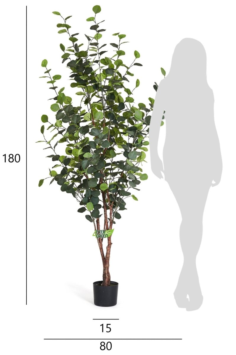 Kunstpflanze Eukalyptus 180 cm - 4Ever Green