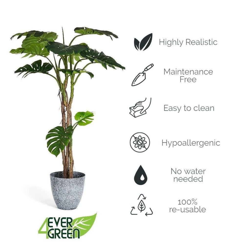 Kunstpflanze Monstera 180 cm - 4Ever Green