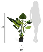 Kunstpflanze Philodendron 120 cm - 4Ever Green