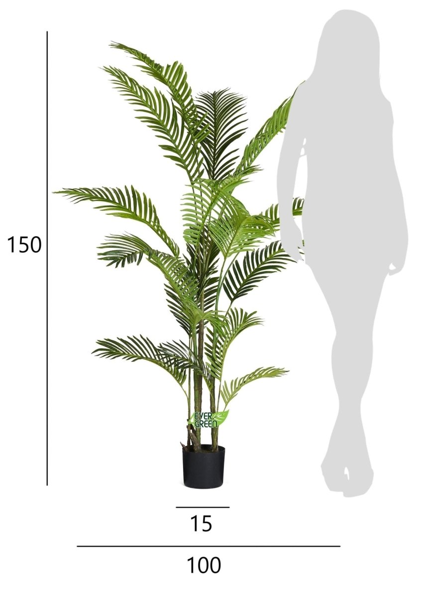 Kunstpflanze Phoenix Palme 150 cm - 4Ever Green