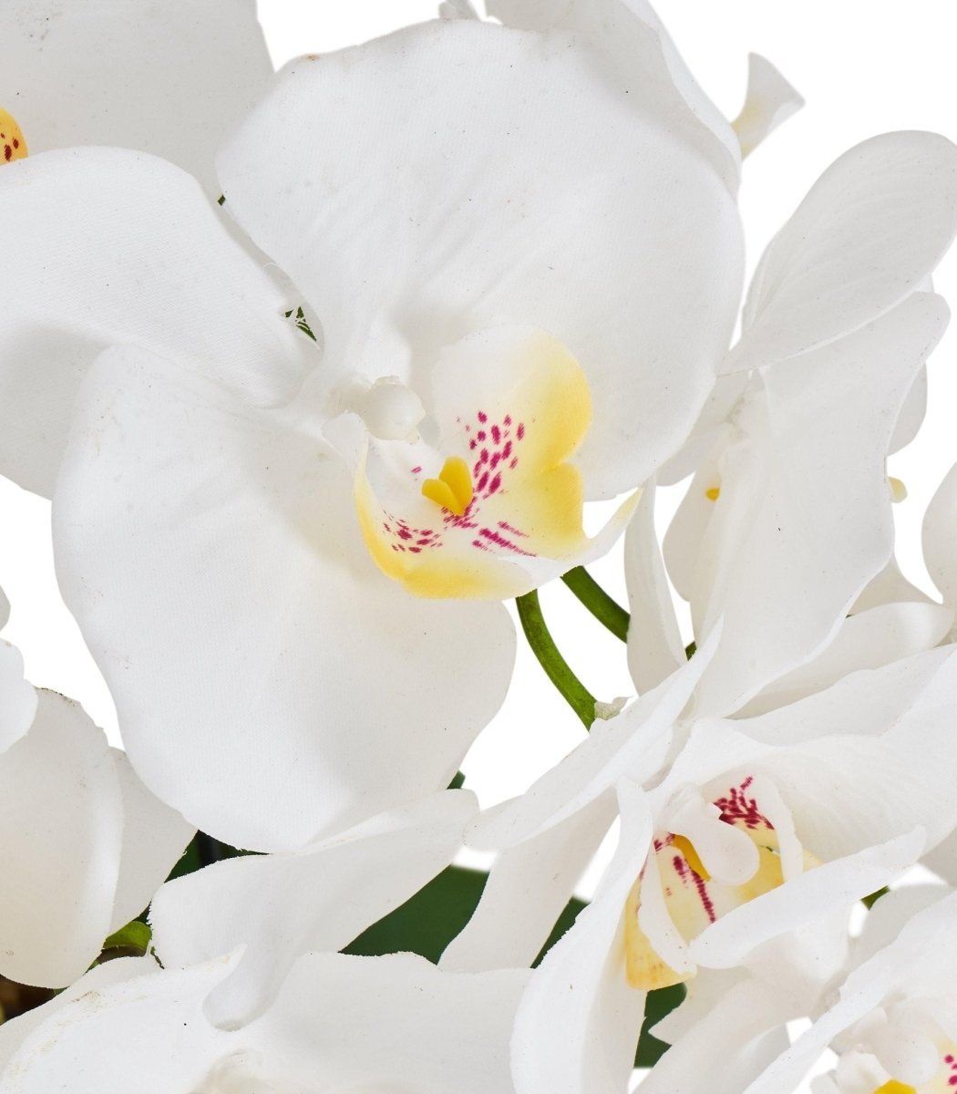 Kunstpflanze Weiß Orchidee Phalaenopsis 42 cm - 4Ever Green