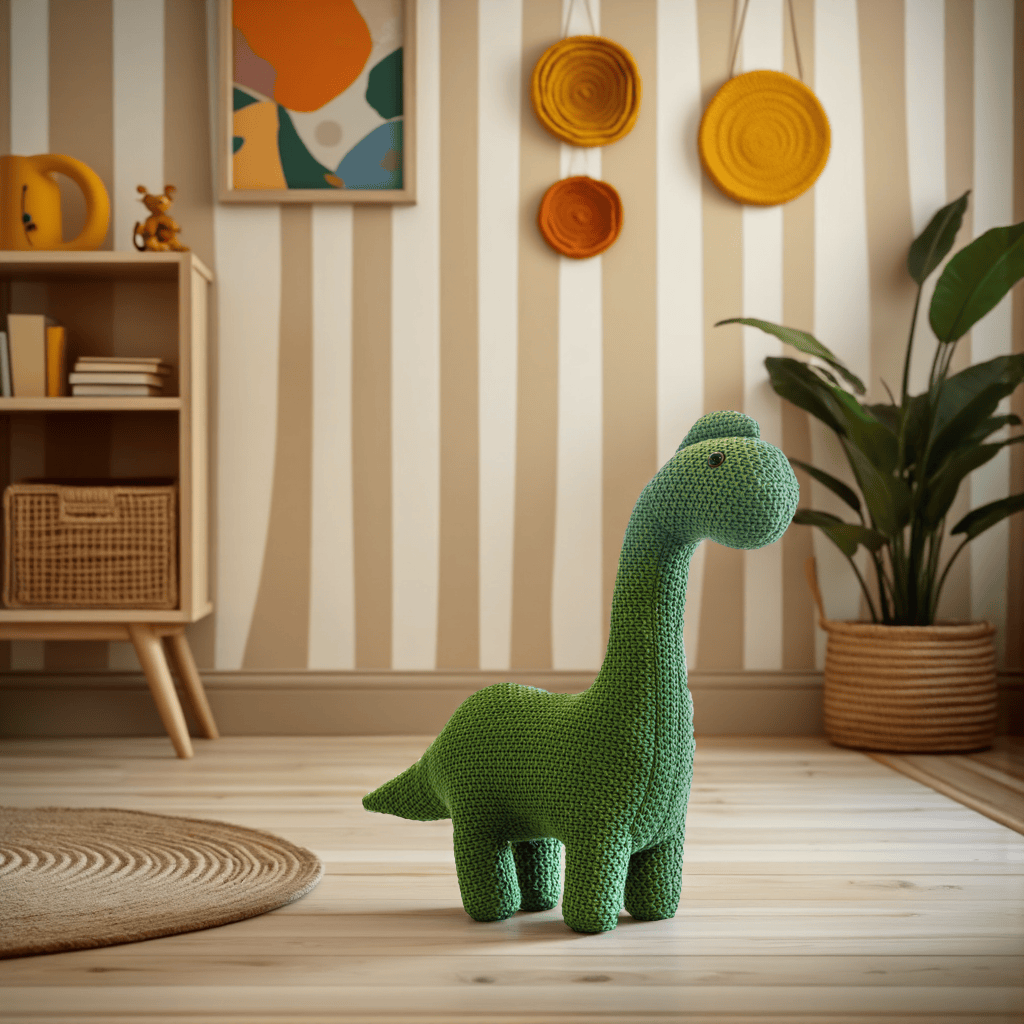 Kuscheltier Häkeltier Dinosaurier 45 cm - Pintado & Lacado