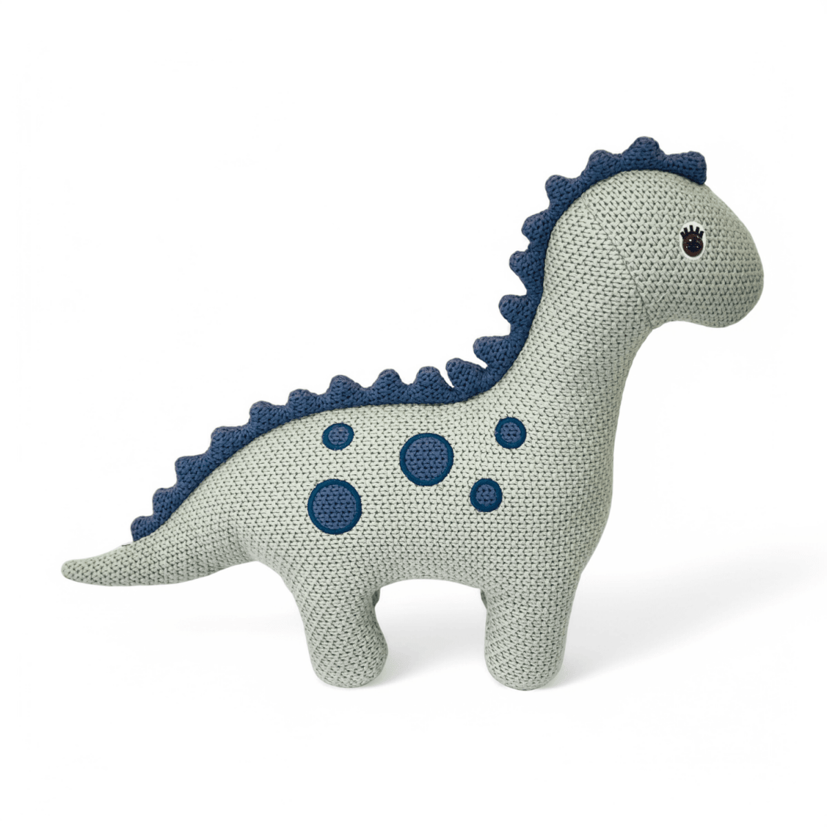 Kuscheltier Häkeltier Dinosaurier Blau 45 cm - Pintado & Lacado