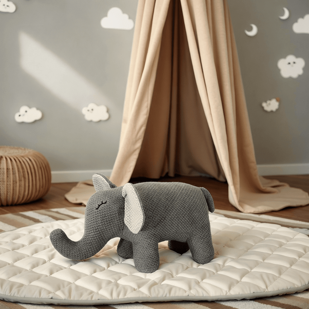 Kuscheltier Häkeltier Elefant 48 cm - Pintado & Lacado