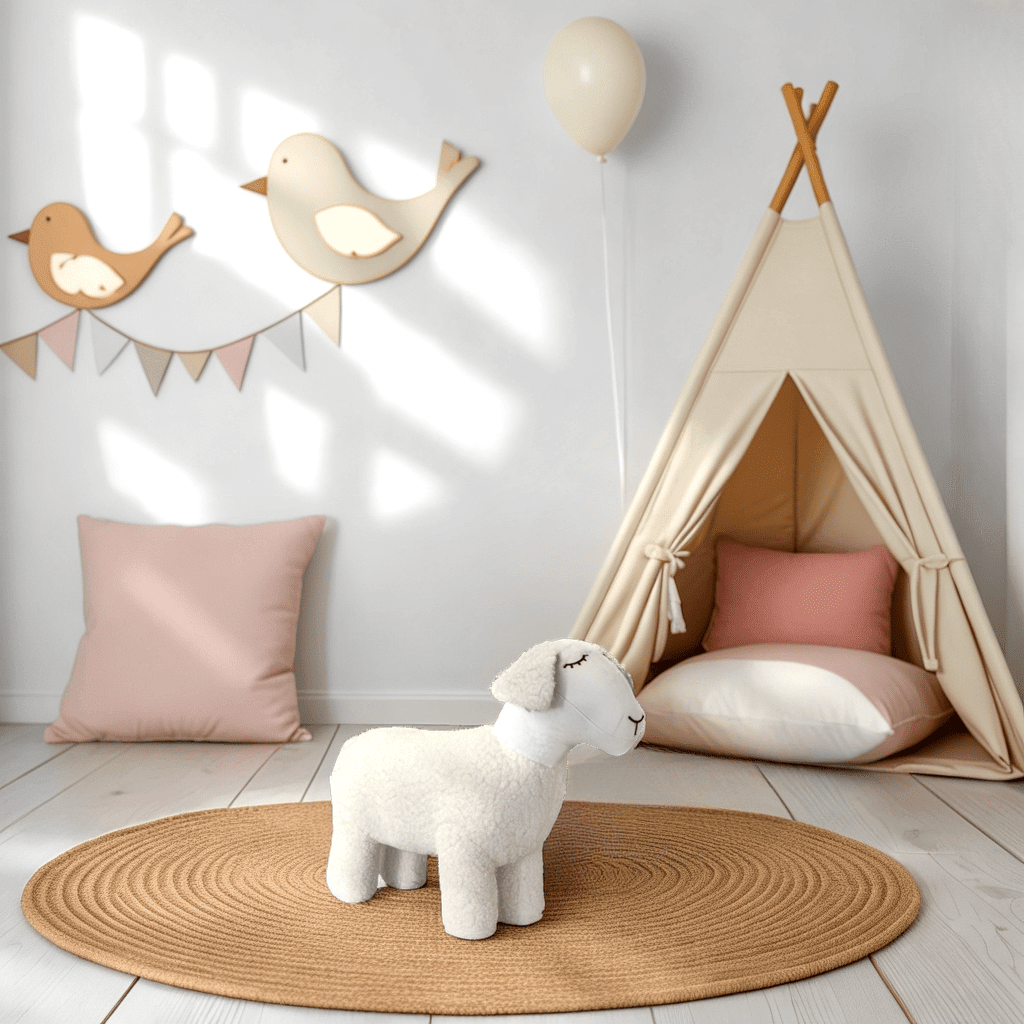 Kuscheltier Häkeltier Schaf 49 cm - Pintado & Lacado