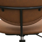 Lido Bürostuhl - Kunstleder Dunkelbraun - FURNHOUSE