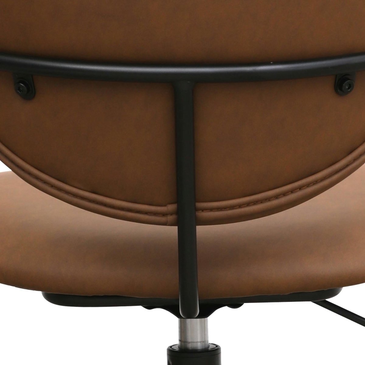 Lido Bürostuhl - Kunstleder Dunkelbraun - FURNHOUSE