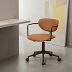 Lido Bürostuhl - Kunstleder Hellbraun - FURNHOUSE