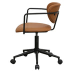 Lido Bürostuhl - Kunstleder Hellbraun - FURNHOUSE