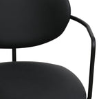 Lido Bürostühle - Kunstleder Schwarz - FURNHOUSE