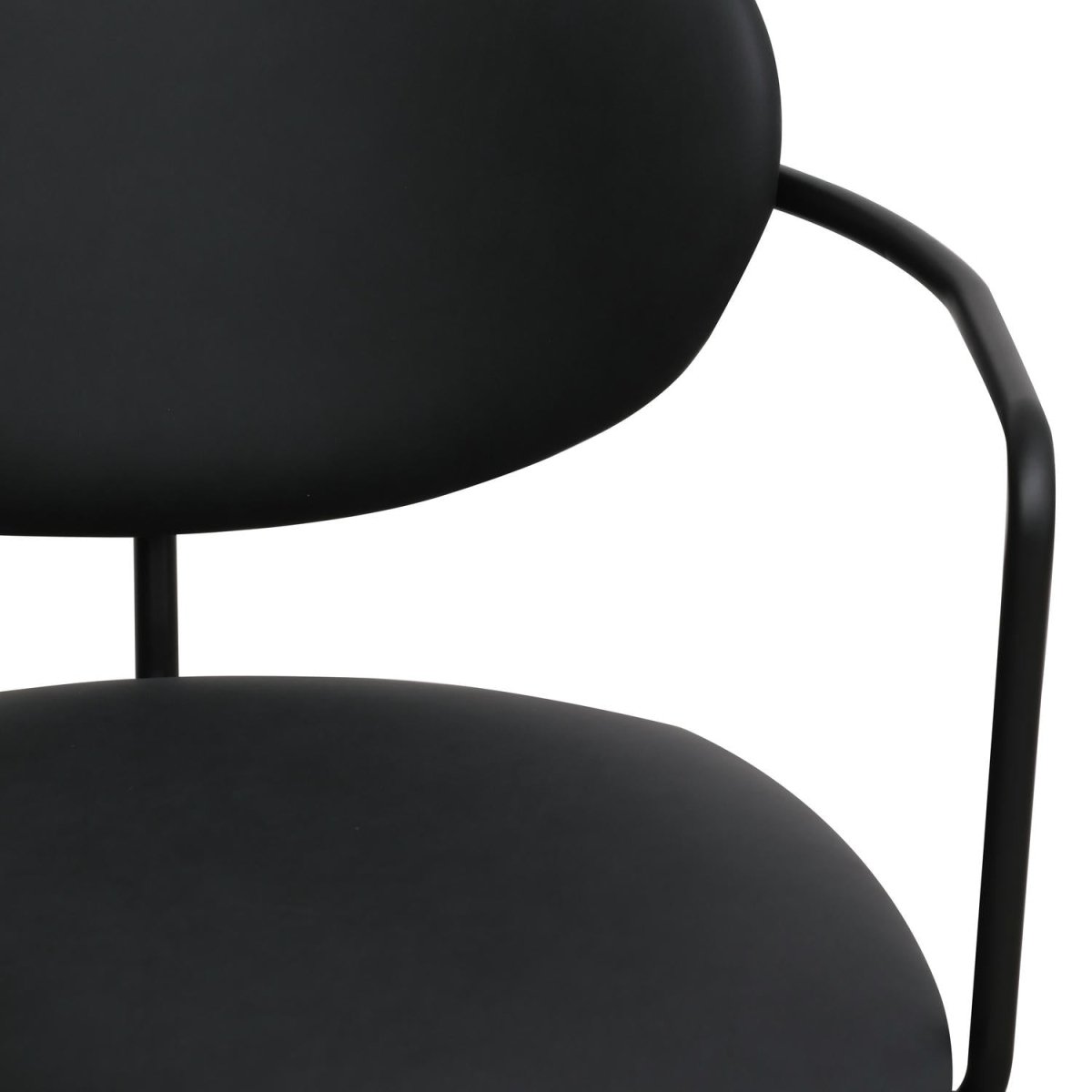 Lido Bürostühle - Kunstleder Schwarz - FURNHOUSE