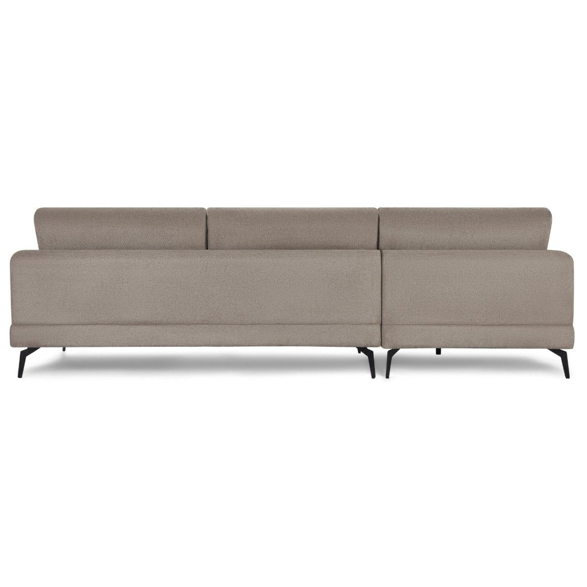 Maggie L-Form Ecksofa Links - Stoffbezug Beige - FURNHOUSE