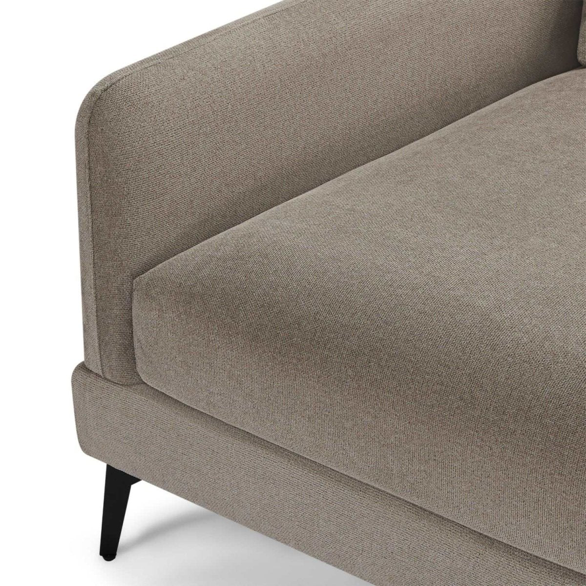 Maggie L-Form Ecksofa Links - Stoffbezug Beige - FURNHOUSE