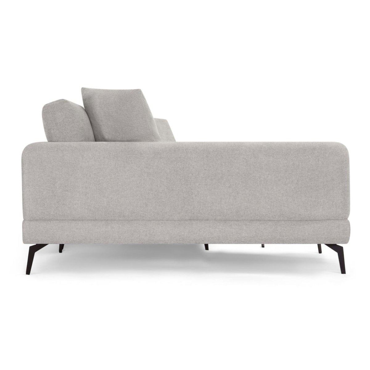 Maggie L-Form Ecksofa Links - Stoffbezug Grau - FURNHOUSE