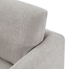 Maggie L-Form Ecksofa Links - Stoffbezug Grau - FURNHOUSE