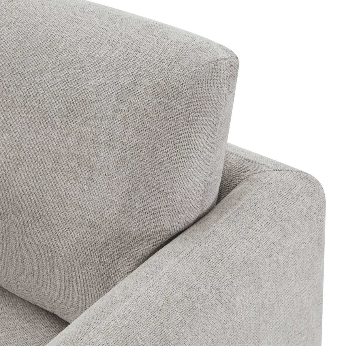Maggie L-Form Ecksofa Links - Stoffbezug Grau - FURNHOUSE