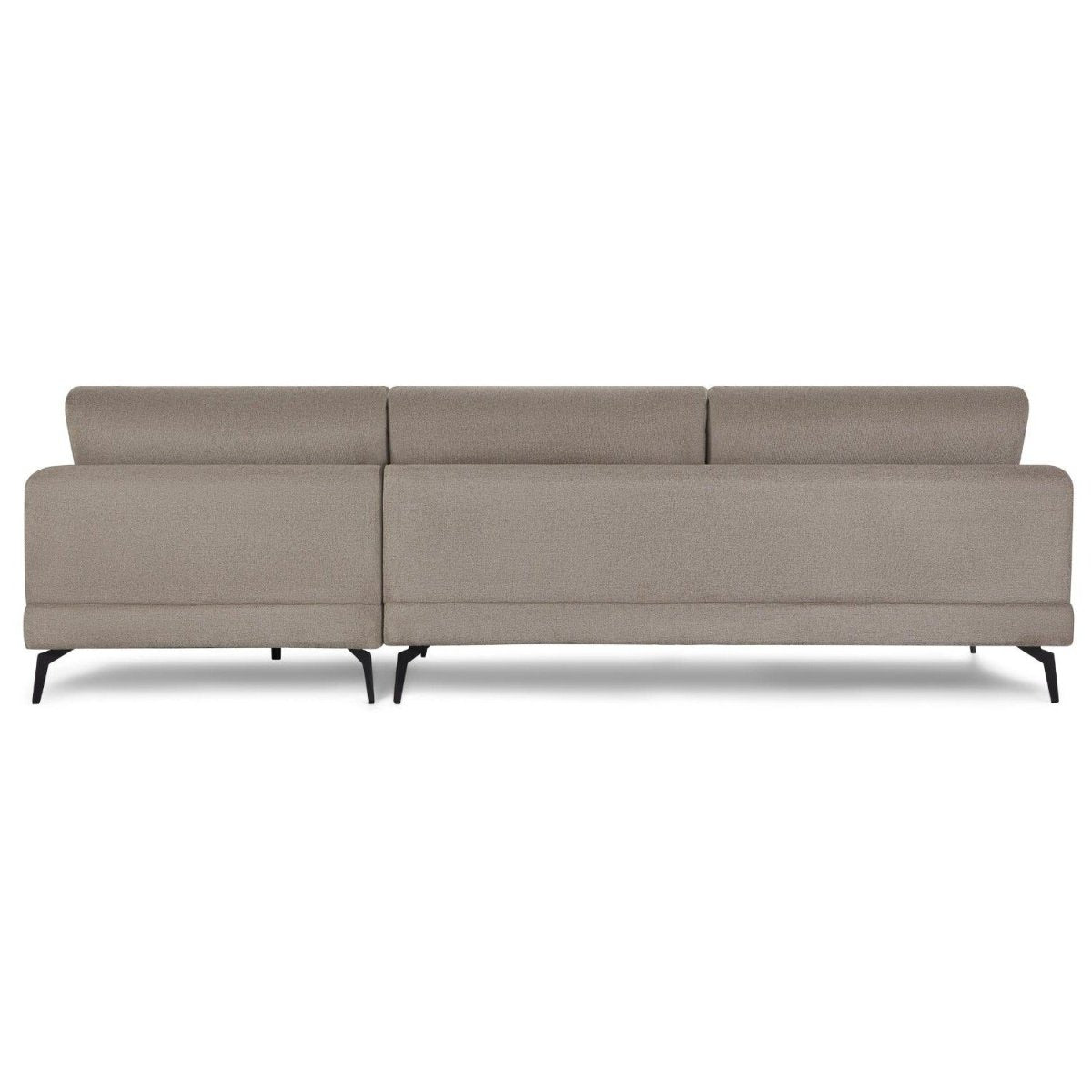 Maggie L-Form Ecksofa Rechts - Stoffbezug Beige - FURNHOUSE